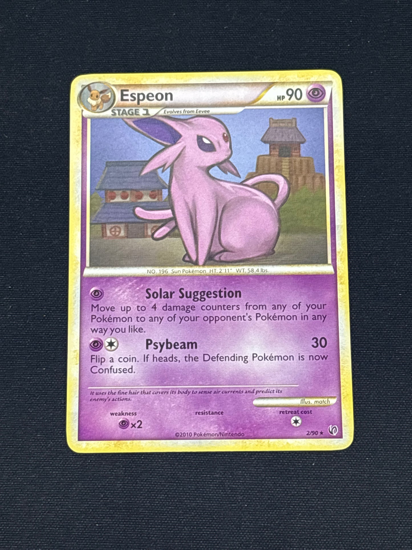 Auction Lot 56: Pokemon Cards Espeon Non Holo Rare Call of Legends Condition Vary