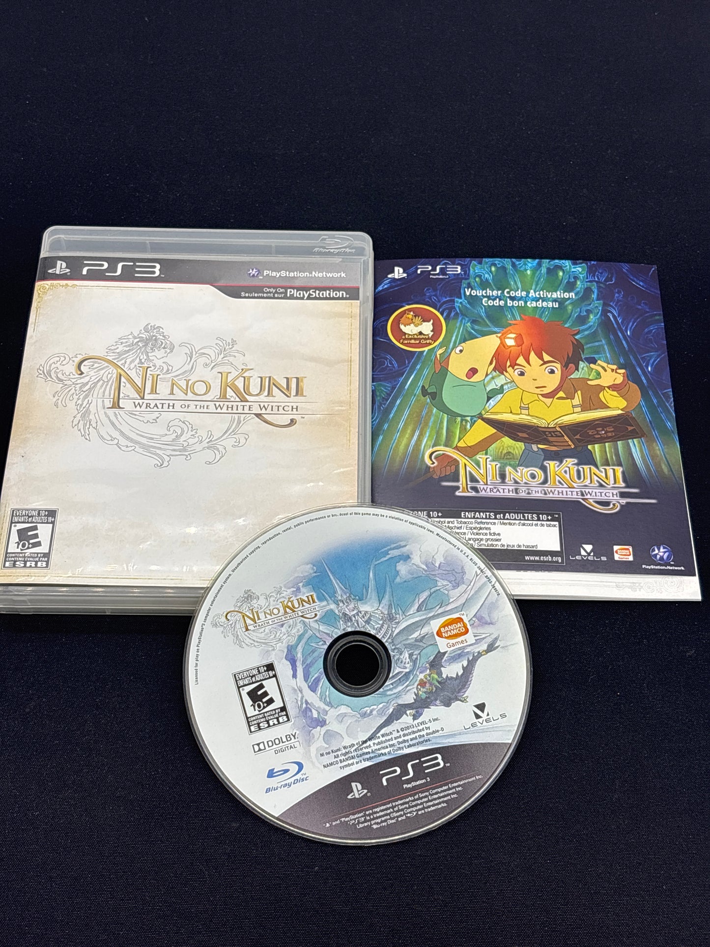Auction Lot 82: PlayStation 3 Video Game Nino Kuni CIB