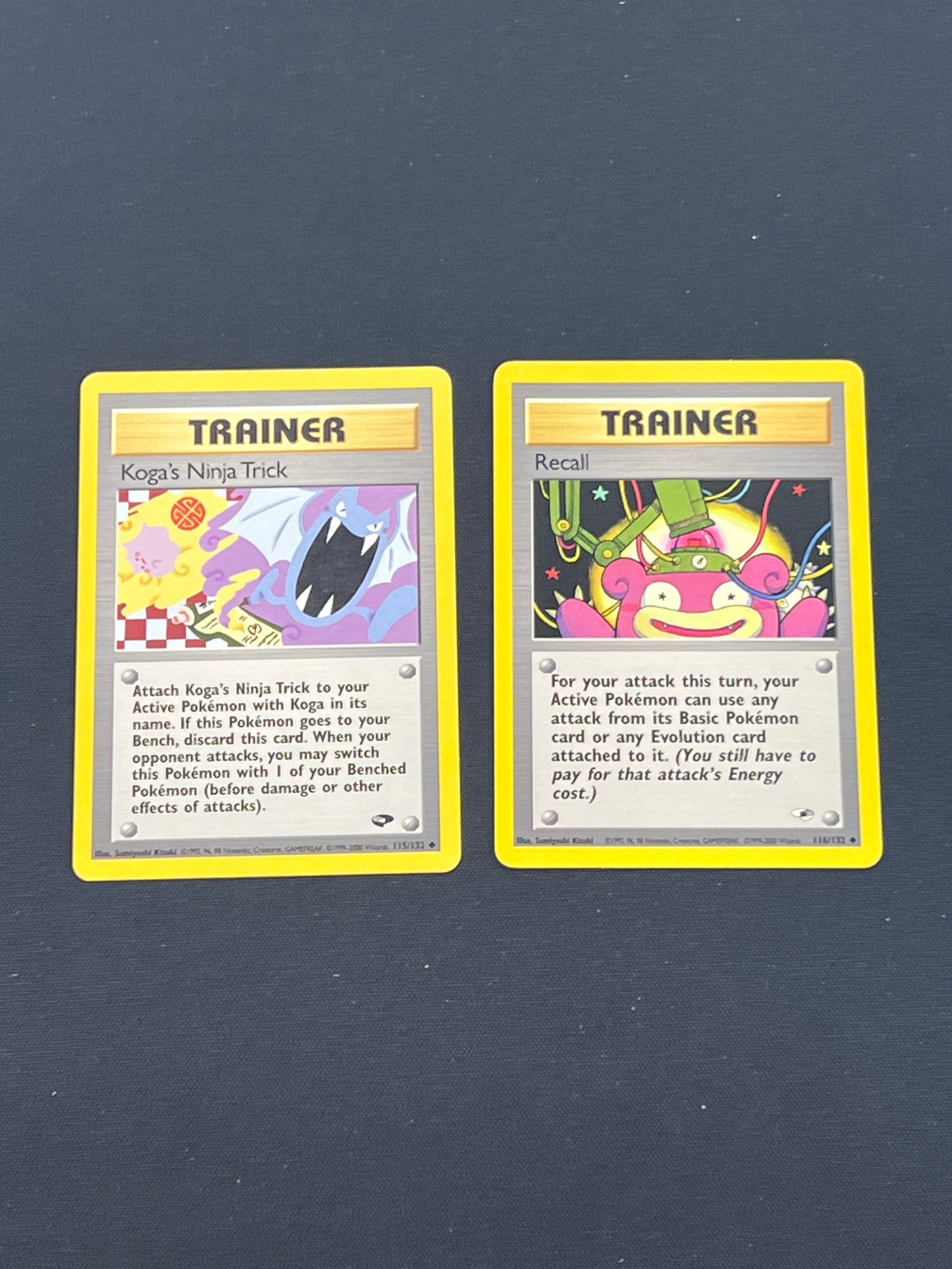 Auction Lot 87: Pokemon Cards Gym Series Trainer Lot Conditions Vary