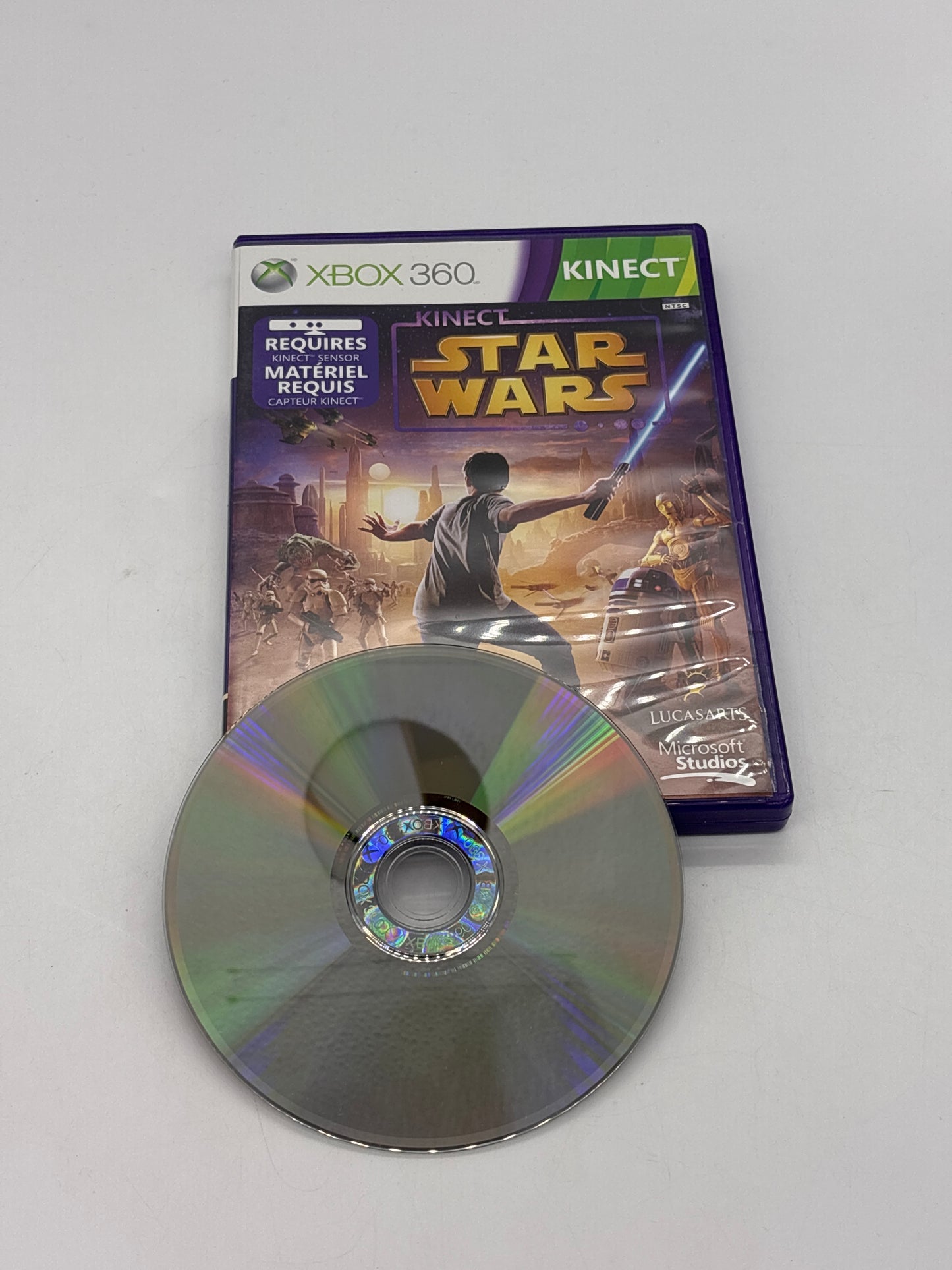 Auction Lot 181: Kinect Star Wars Video Game XBOX 360