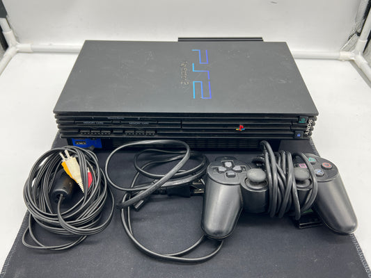 Auction Lot 10: PlayStation 2 Console Tested Working With Cords and Controller