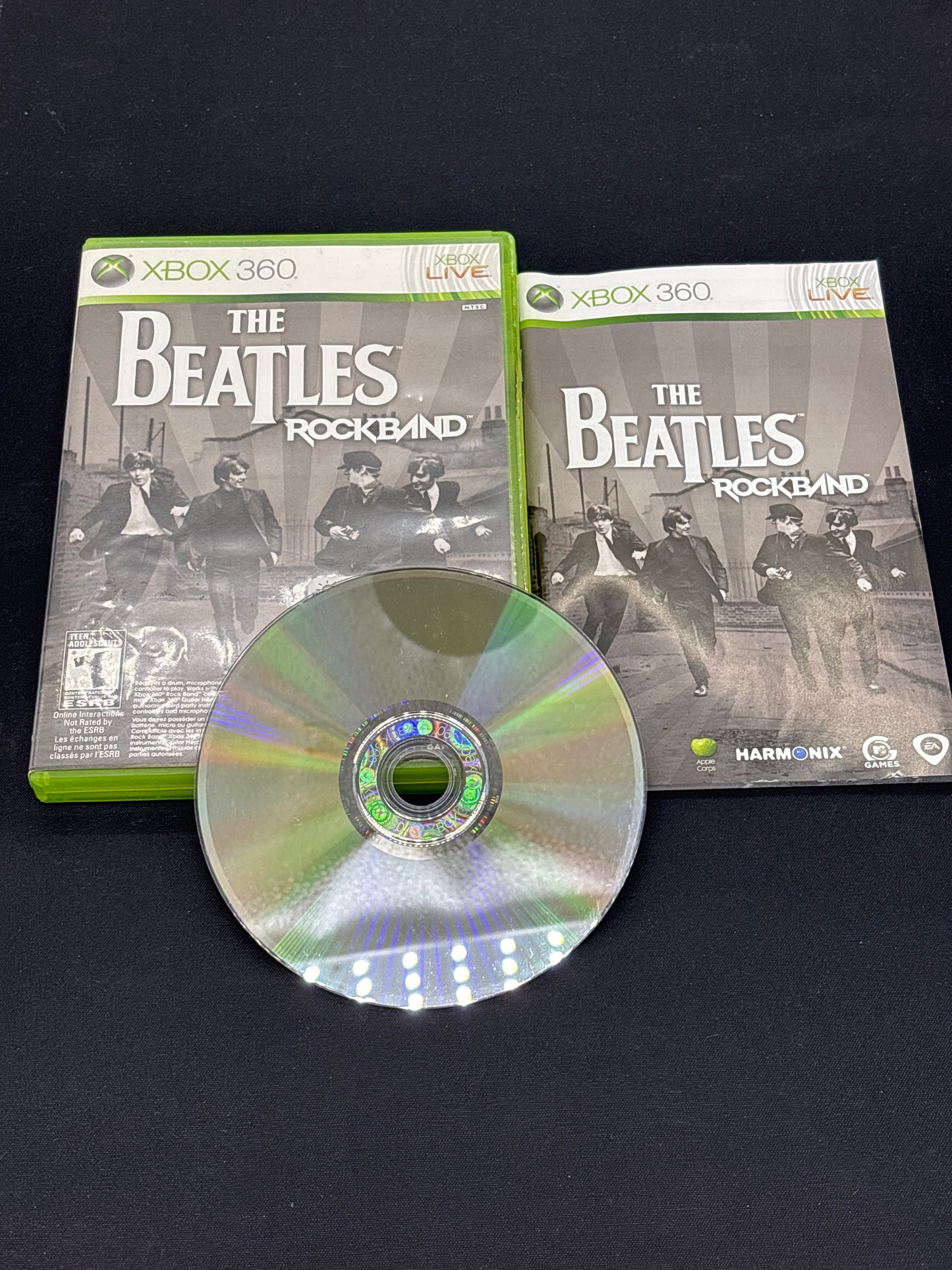 Auction Lot 50: The Beatles Rockband Video Game XBOX 360 CIB
