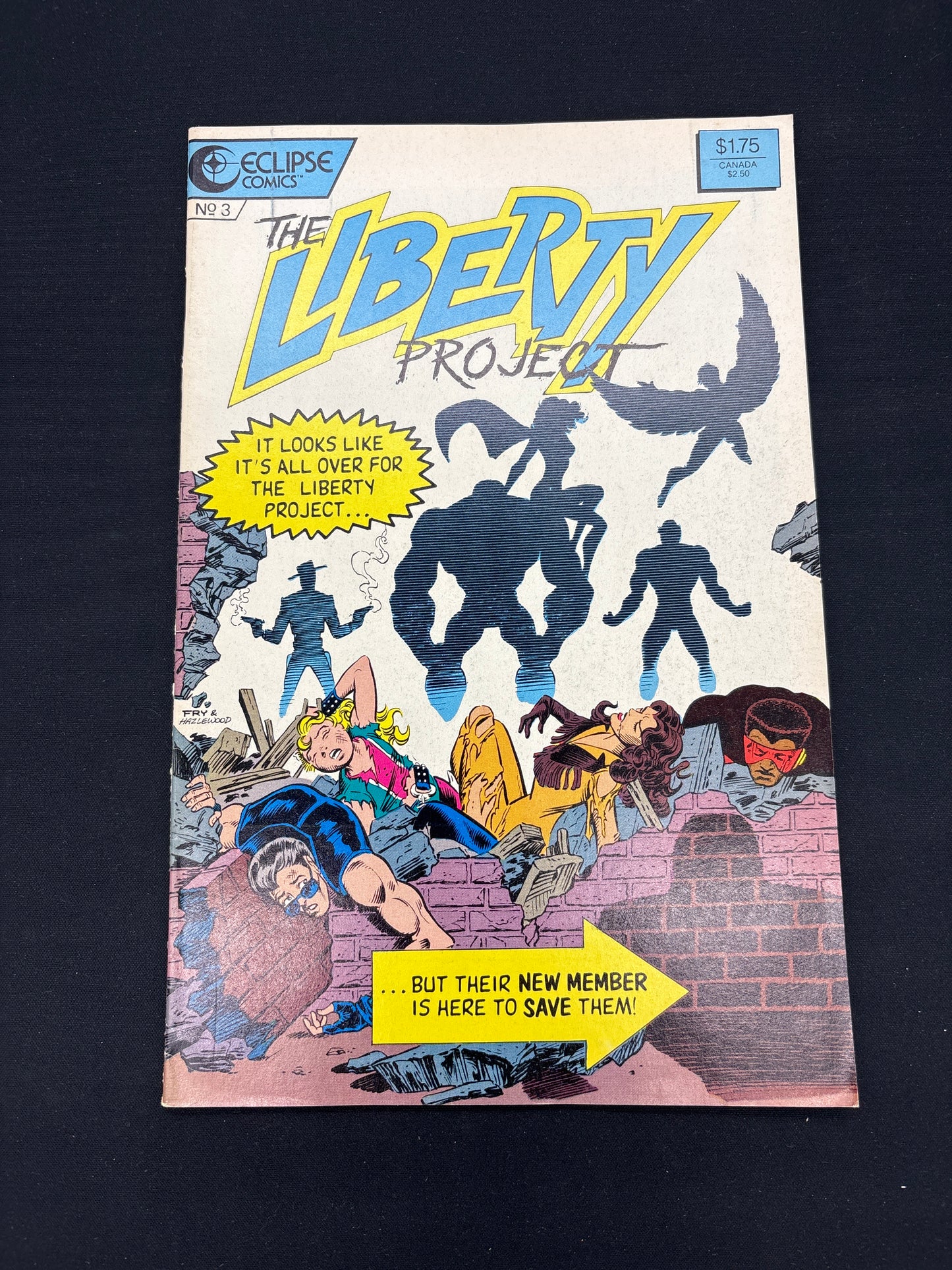 Auction Lot 131: Eclipse Comics The Liberty Project Issue 3 Comic Book