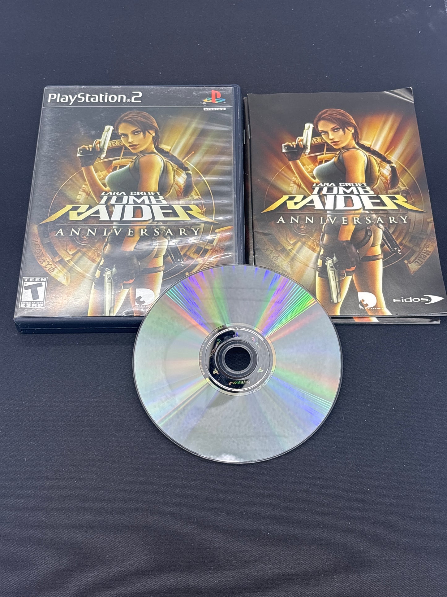 Auction Lot 294: PlayStation 2 Tomb Raider Anniversary With Case & Disc