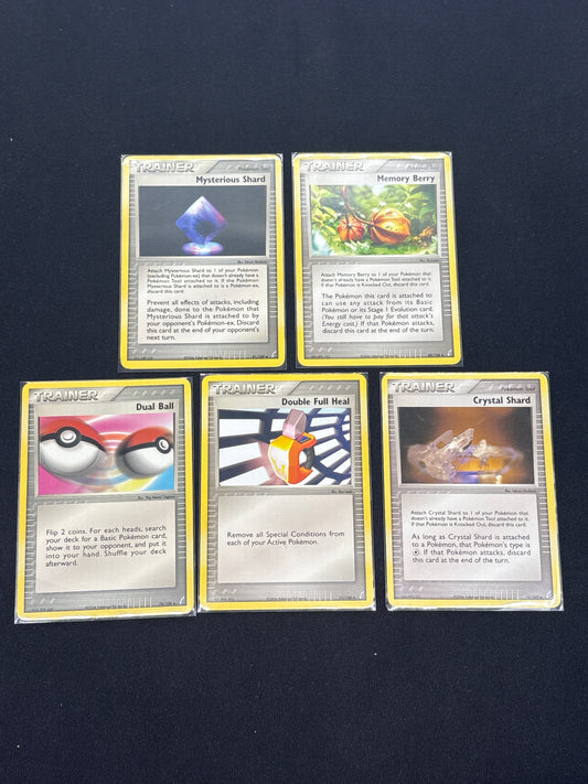 Auction Lot 35: Pokemon Crystal Guardians Card Lot Conditions Vary