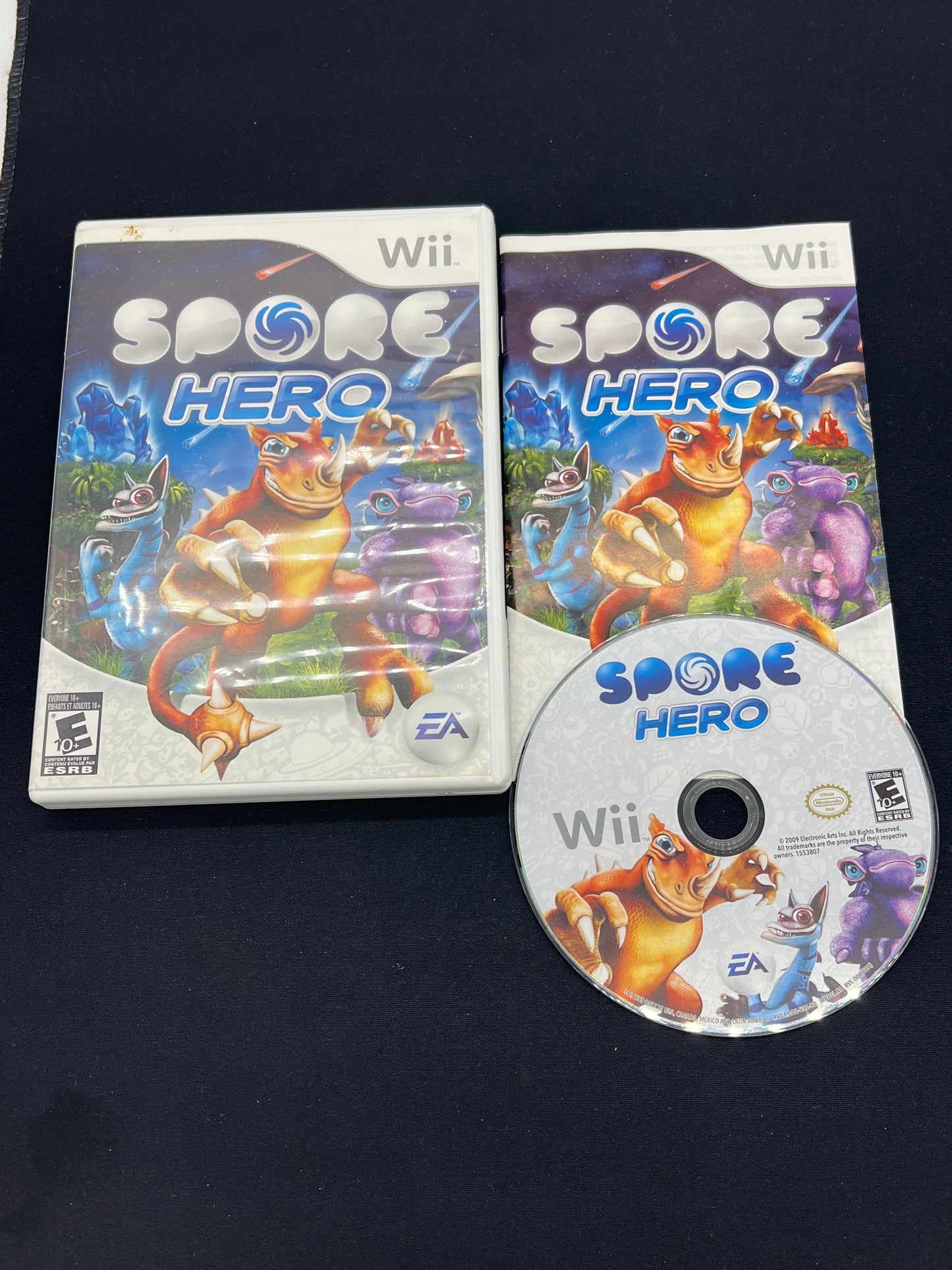 Auction Lot 73: Nintendo Wii Spore Hero CIB