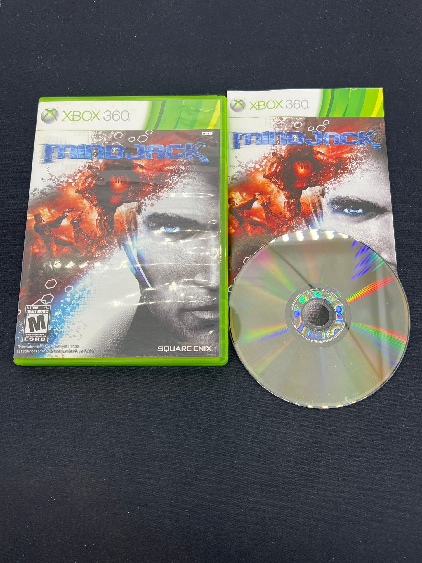 Auction Lot 195: XBOX 360 Video Game Mind Jack CIB
