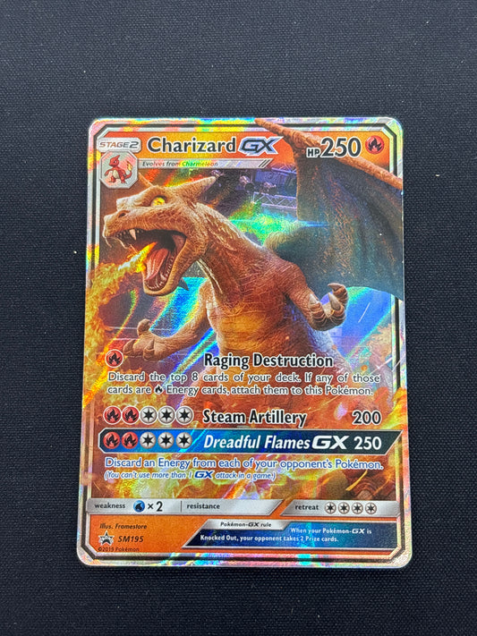 Auction Lot 359: Pokemon Cards Charizard GX Full Art SM195 Condition Vary