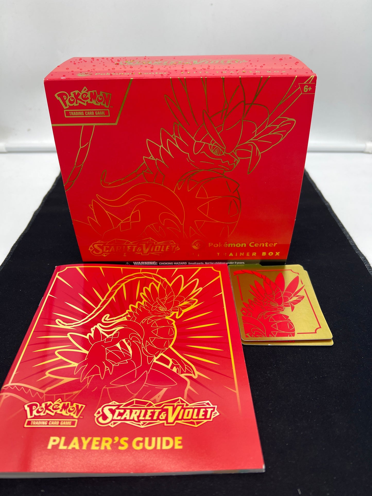Auction Lot 272: Pokemon SV Base Set Koraidon Pokemon Center EMPTY ETB With Accessories