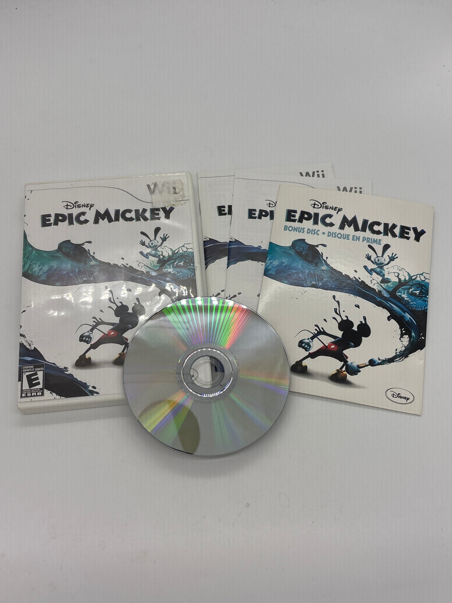 Auction Lot 160: Epic Mickey Video Game Nintendo Wii CIB
