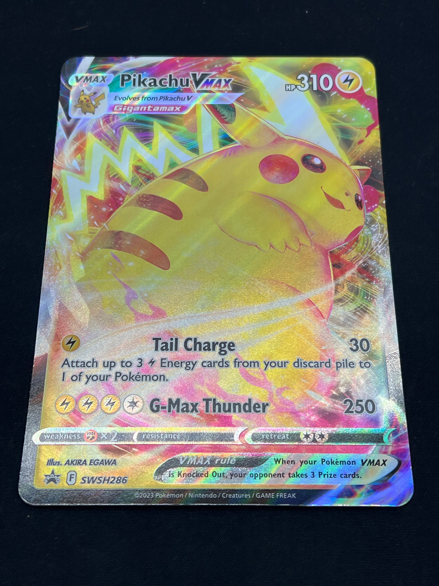 Auction Lot 83: Pokemon Cards Jumbo Pikachu VMAX Box Condition Vary