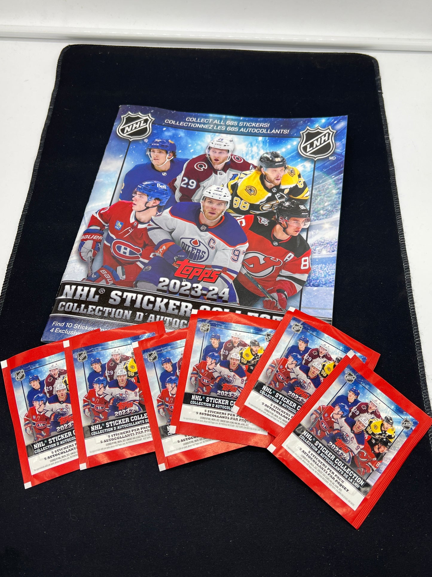 Auction Lot 249: NHL Sticker Collection with Booklet and Stickers Lot 2