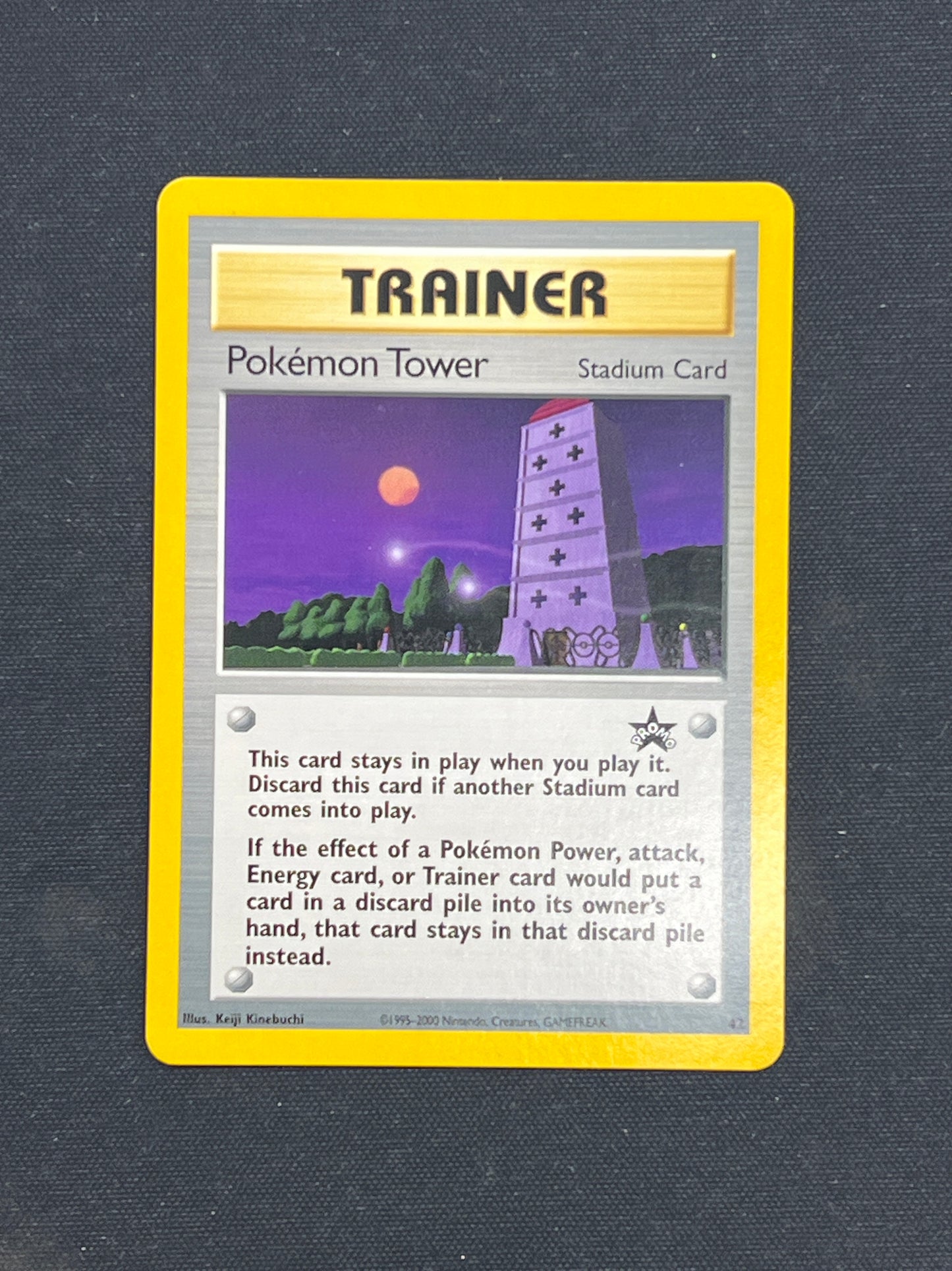 Auction Lot 374: Pokemon Cards Pokemon Tower WOTC Promo Condition Vary