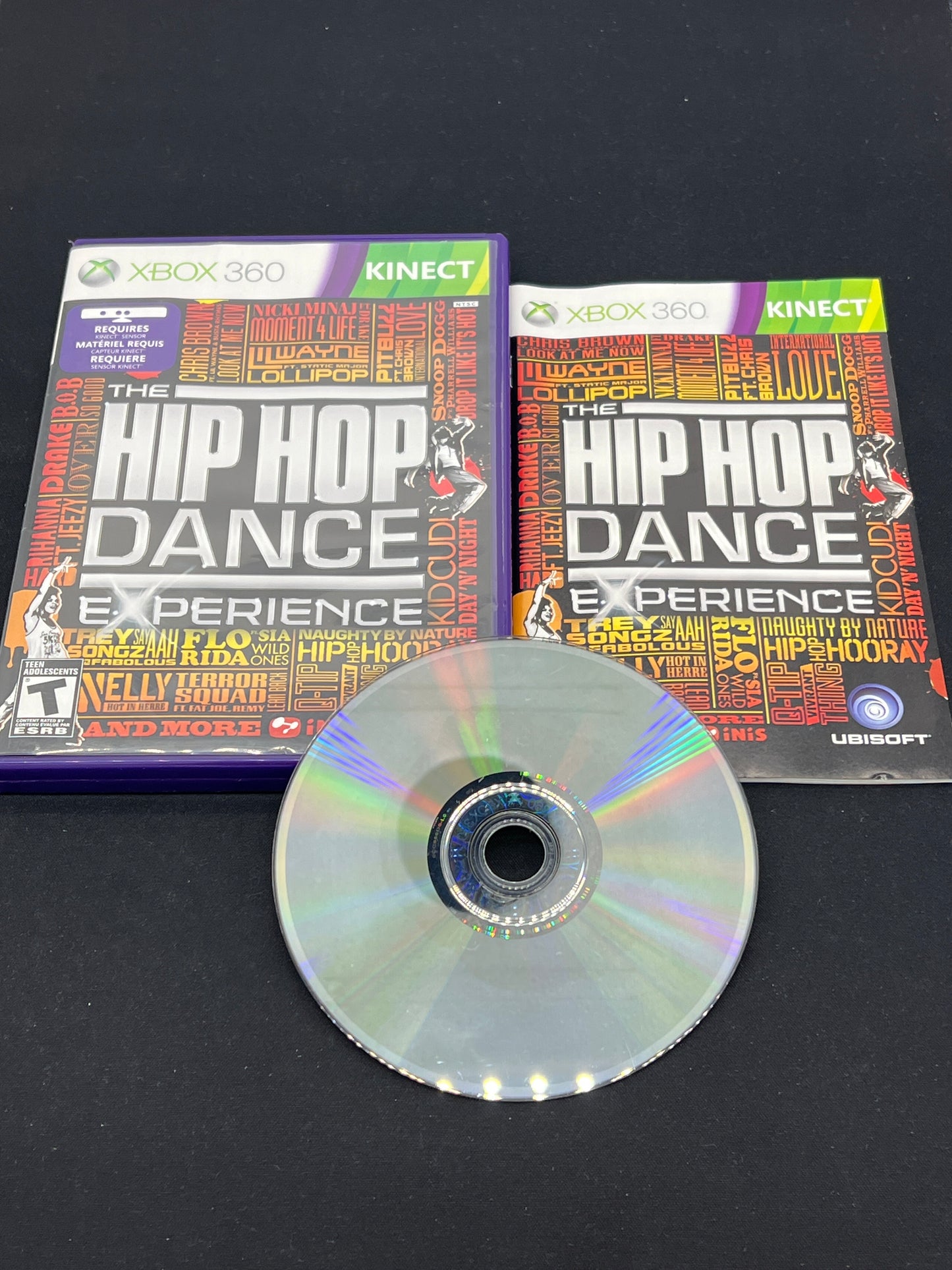 Auction Lot 172: XBOX 360 Video Game Hip Hop Dance Experience CIB