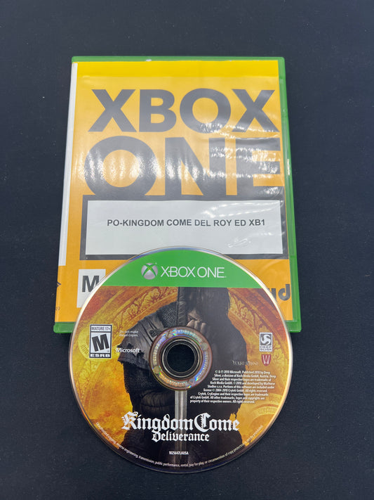 Auction Lot 371: XBOX One Video Game Kingdom Come Deliverance