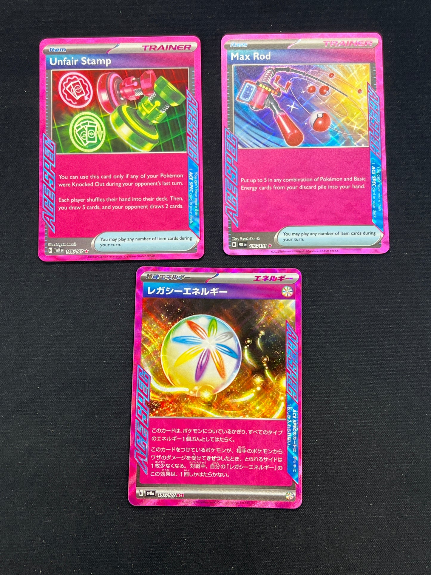 Auction Lot 440: Pokémon Cards Japanese Ace Spec Lot Condition Vary