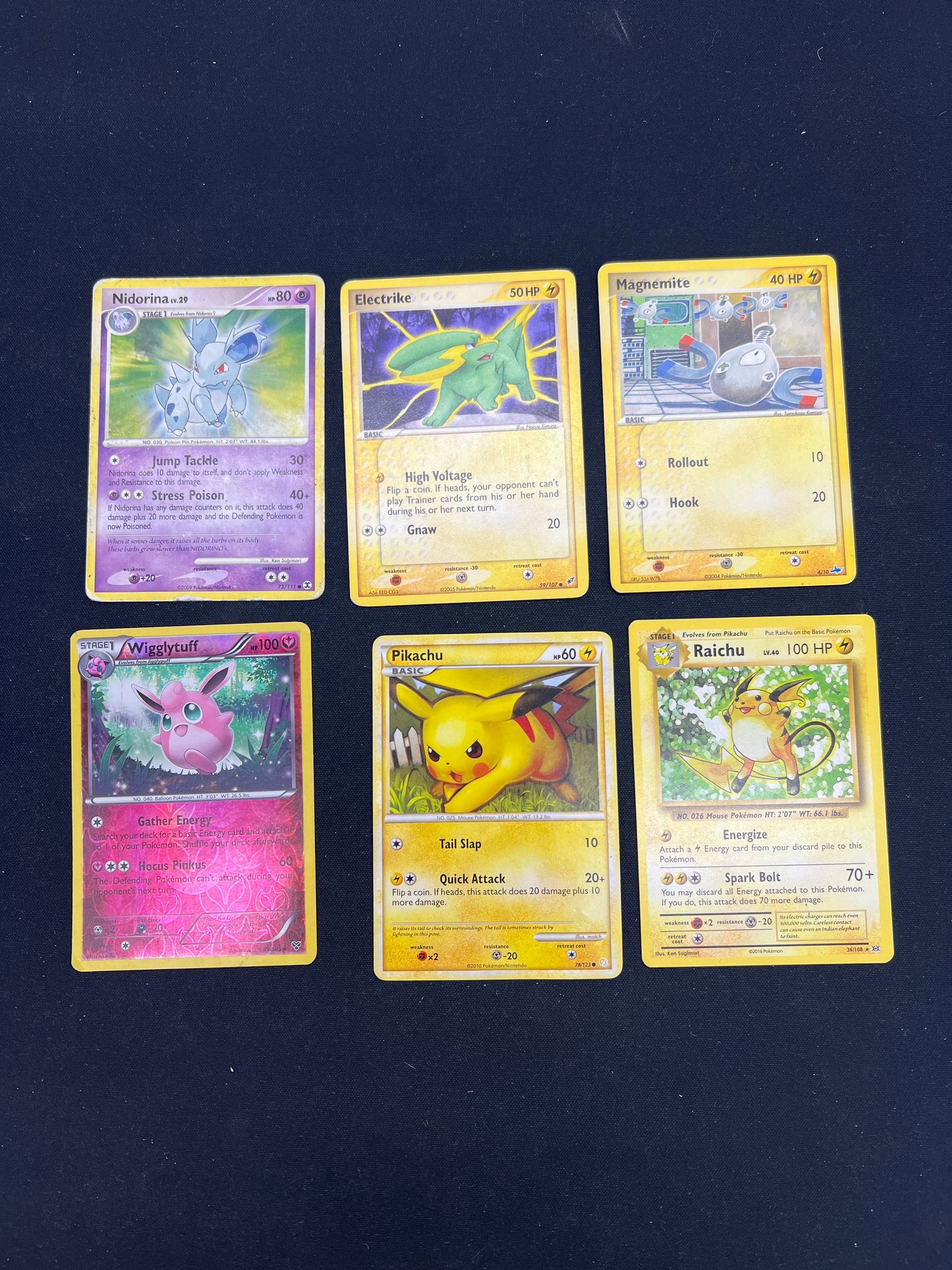 Auction Lot 259: Pokemon Card Lot Conditions Vary