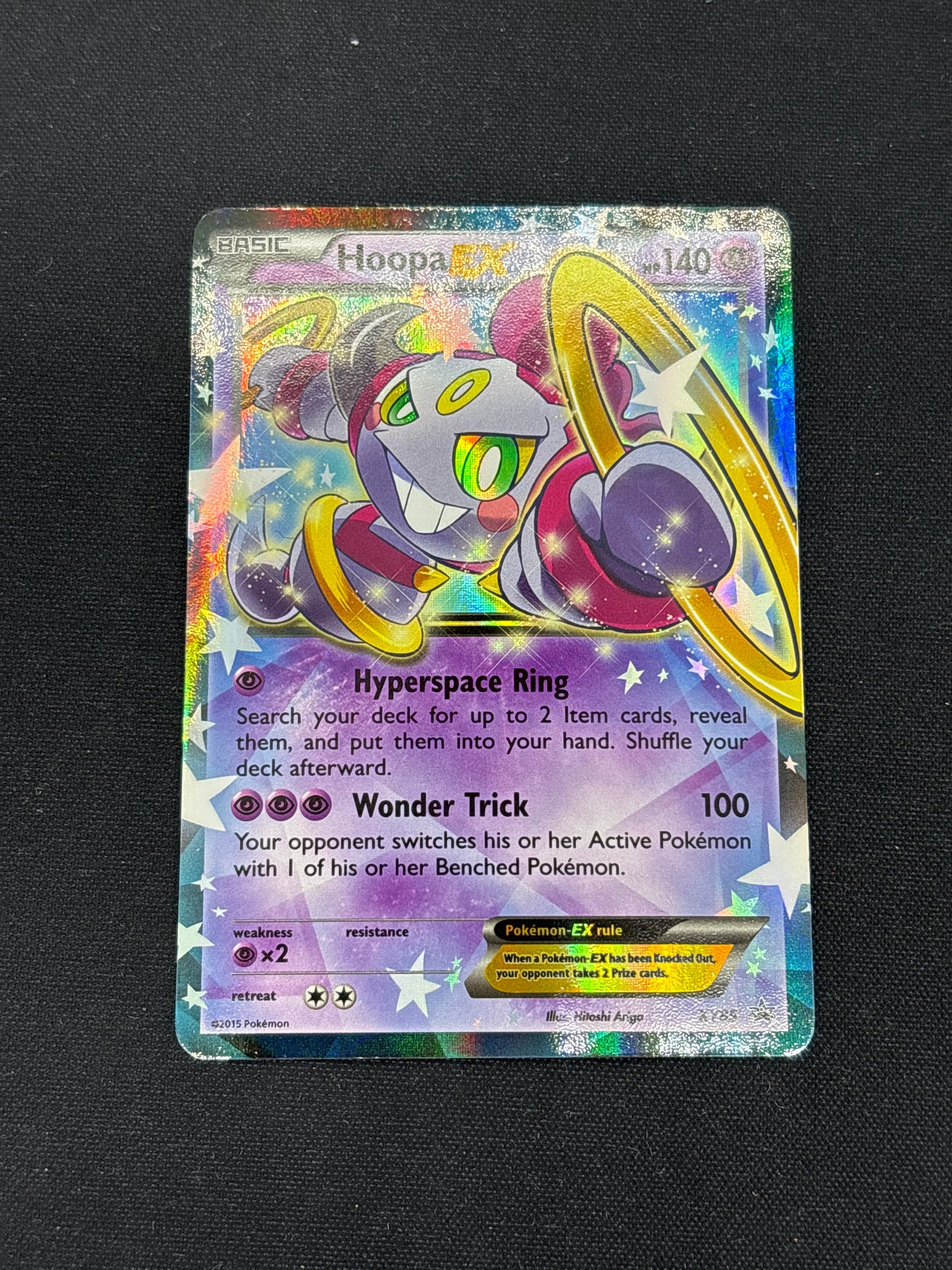 Auction Lot 349: Pokemon Cards Hoopa EX XY85 Condition Vary