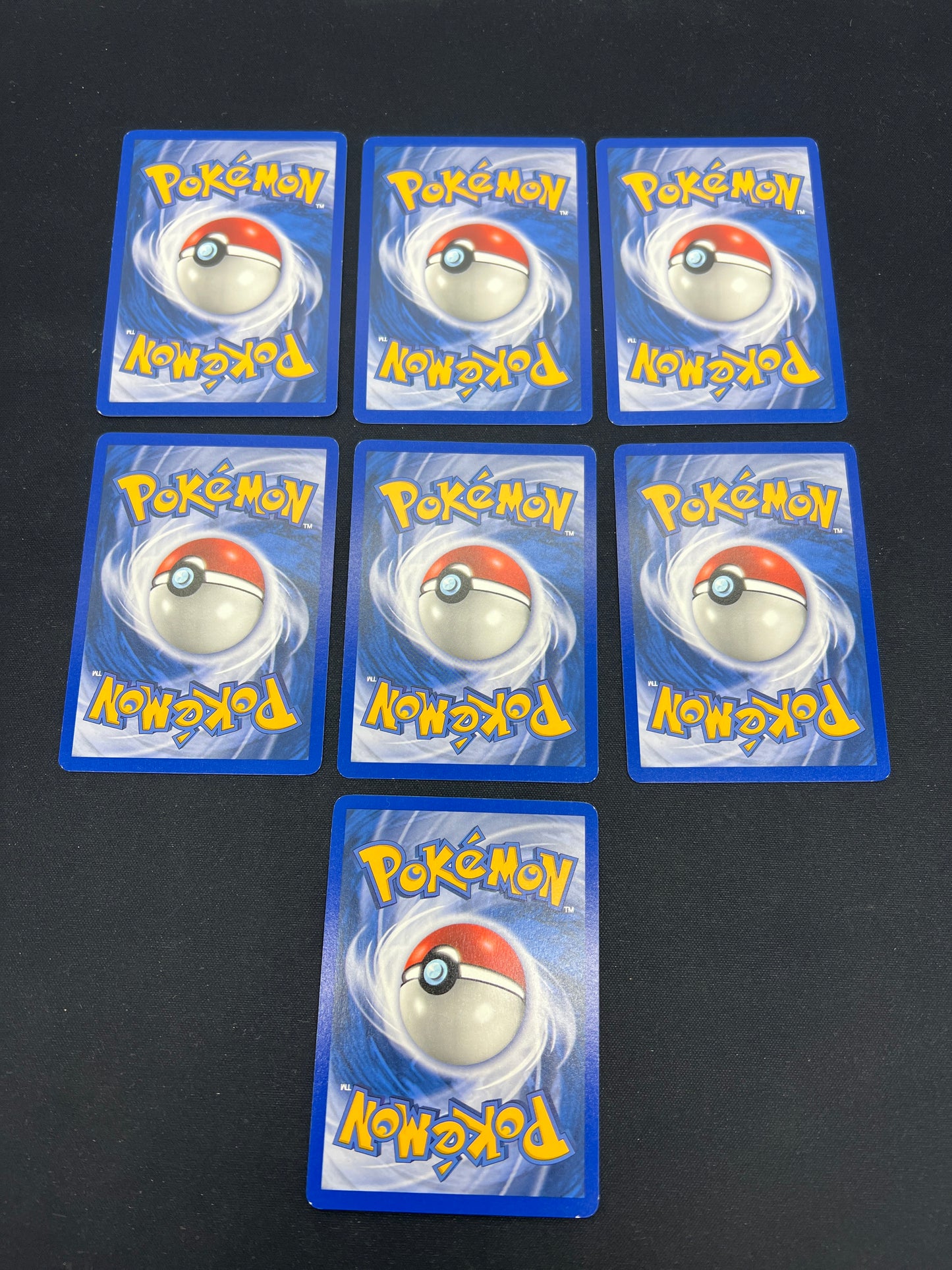 Auction Lot 307: Pokemon Cards Assorted Lot of 7 EX Ruby & Sapphire Non Holo Rares Conditions Vary