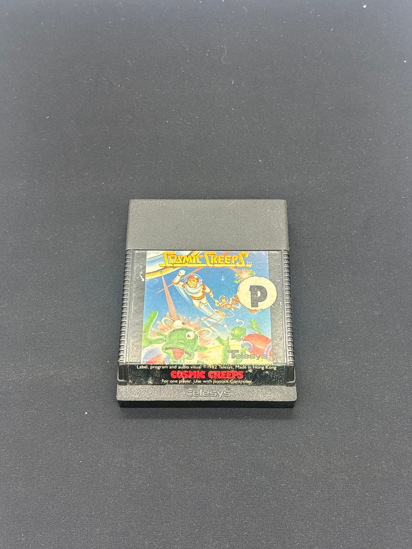 Auction Lot 32: Atari 2600 Cosmic Creeps 1982 Game Cartridge