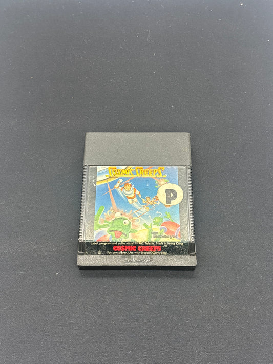 Auction Lot 32: Atari 2600 Cosmic Creeps 1982 Game Cartridge