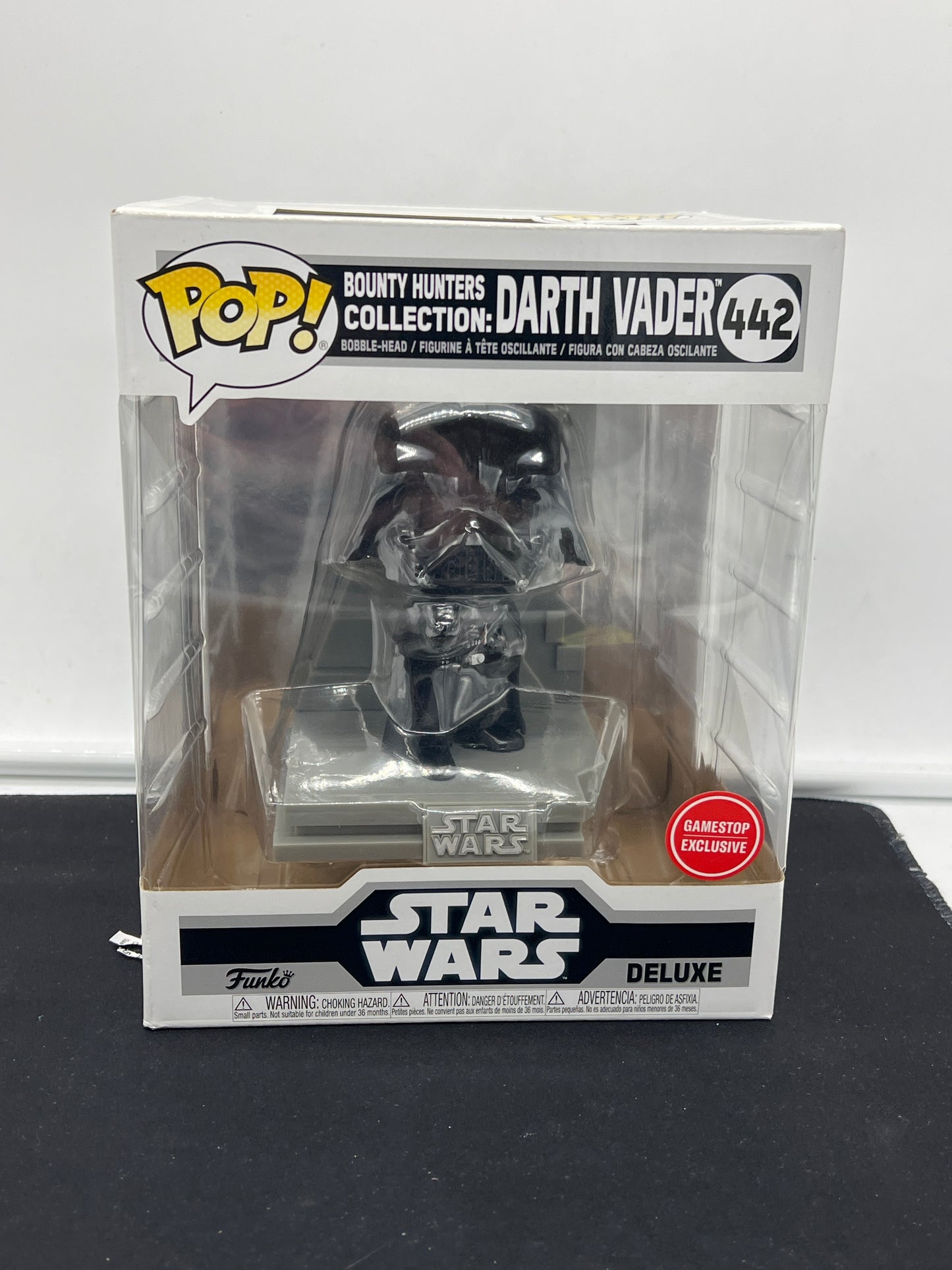 Auction Lot 213: POP Funko Jumbo Star Wars Darth Vader 442 Figure