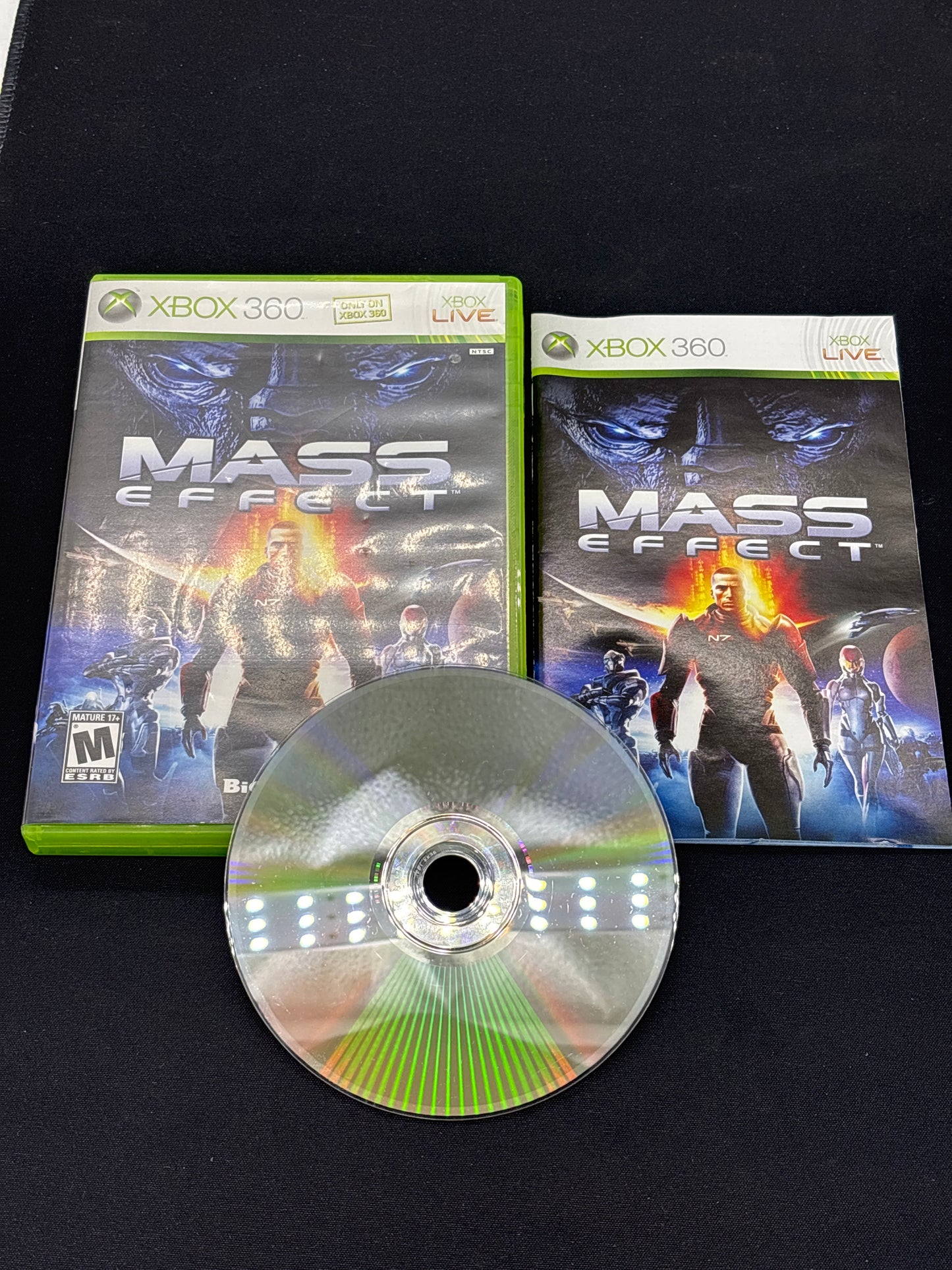 Auction Lot 54: Mass Effect Video Game XBOX 360 CIB