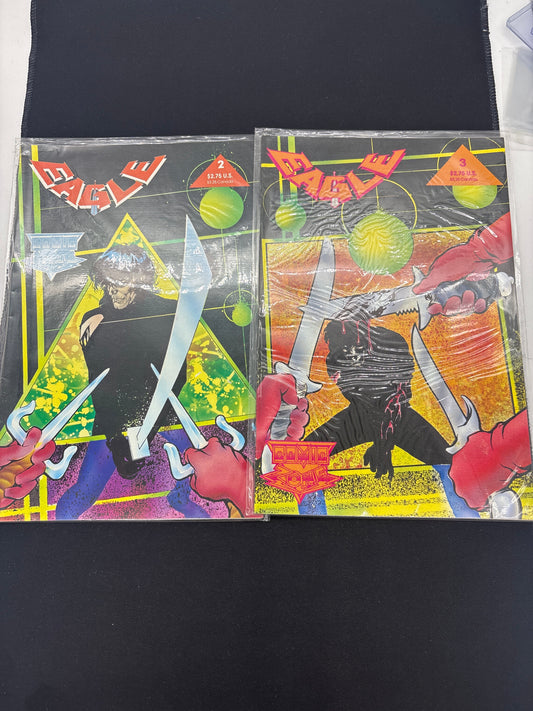 Auction Lot 100: Comic Zone Eagle Comic Book Lot