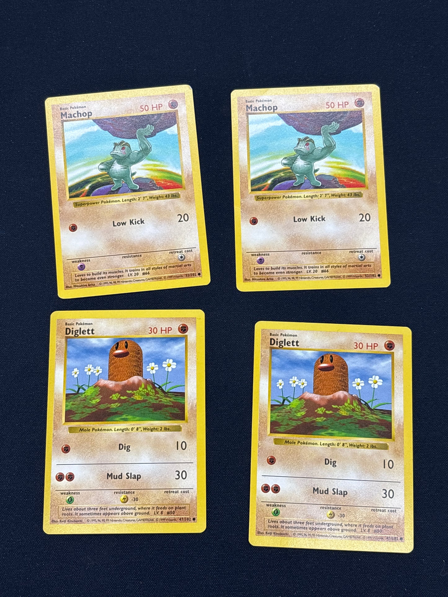 Auction Lot 79: Pokemon Base Set Shadowless Card Lot 2 Conditions Vary