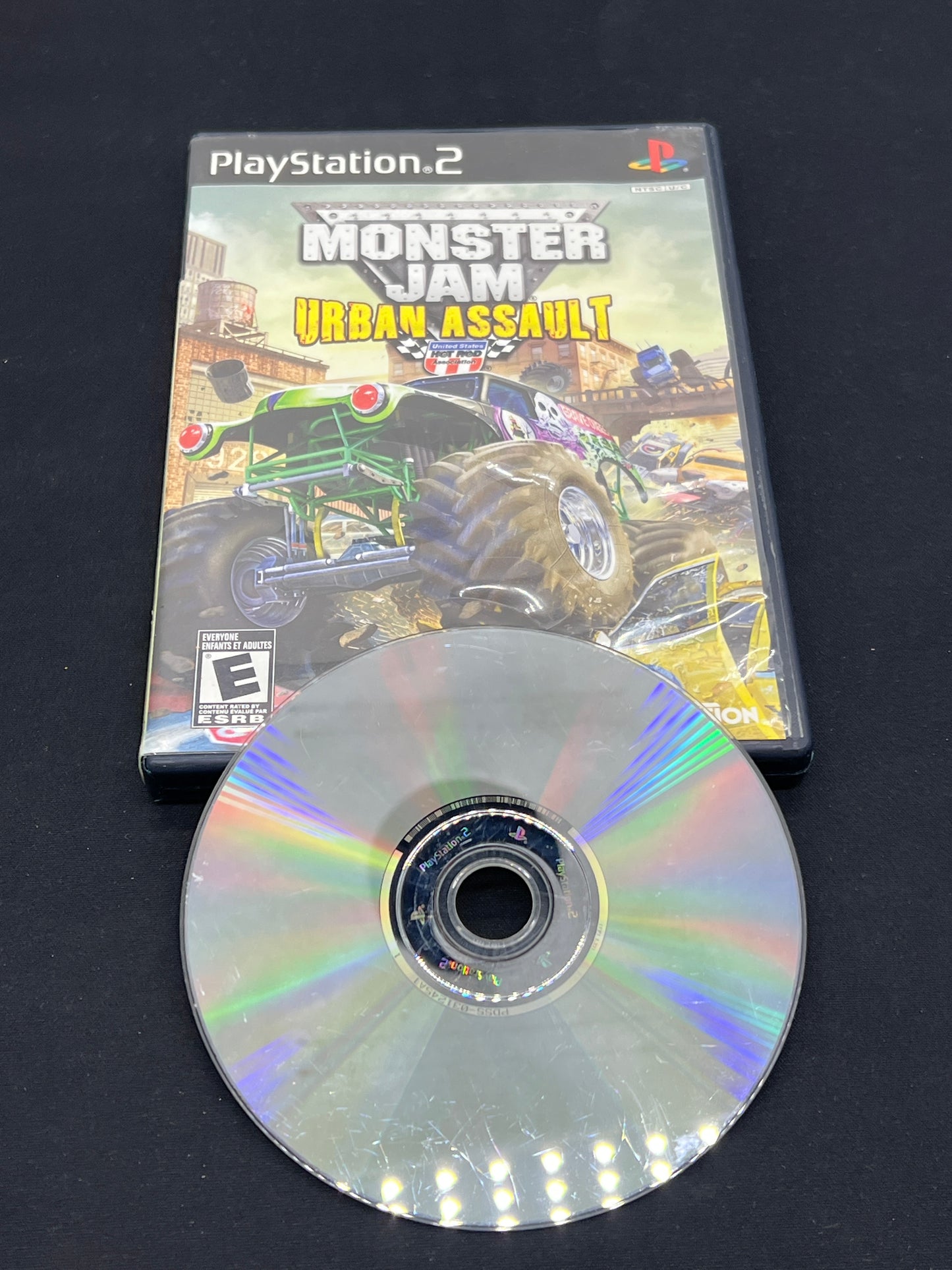 Auction Lot 161: Playstation2 Monster Jam Urban Assault Disc & Case