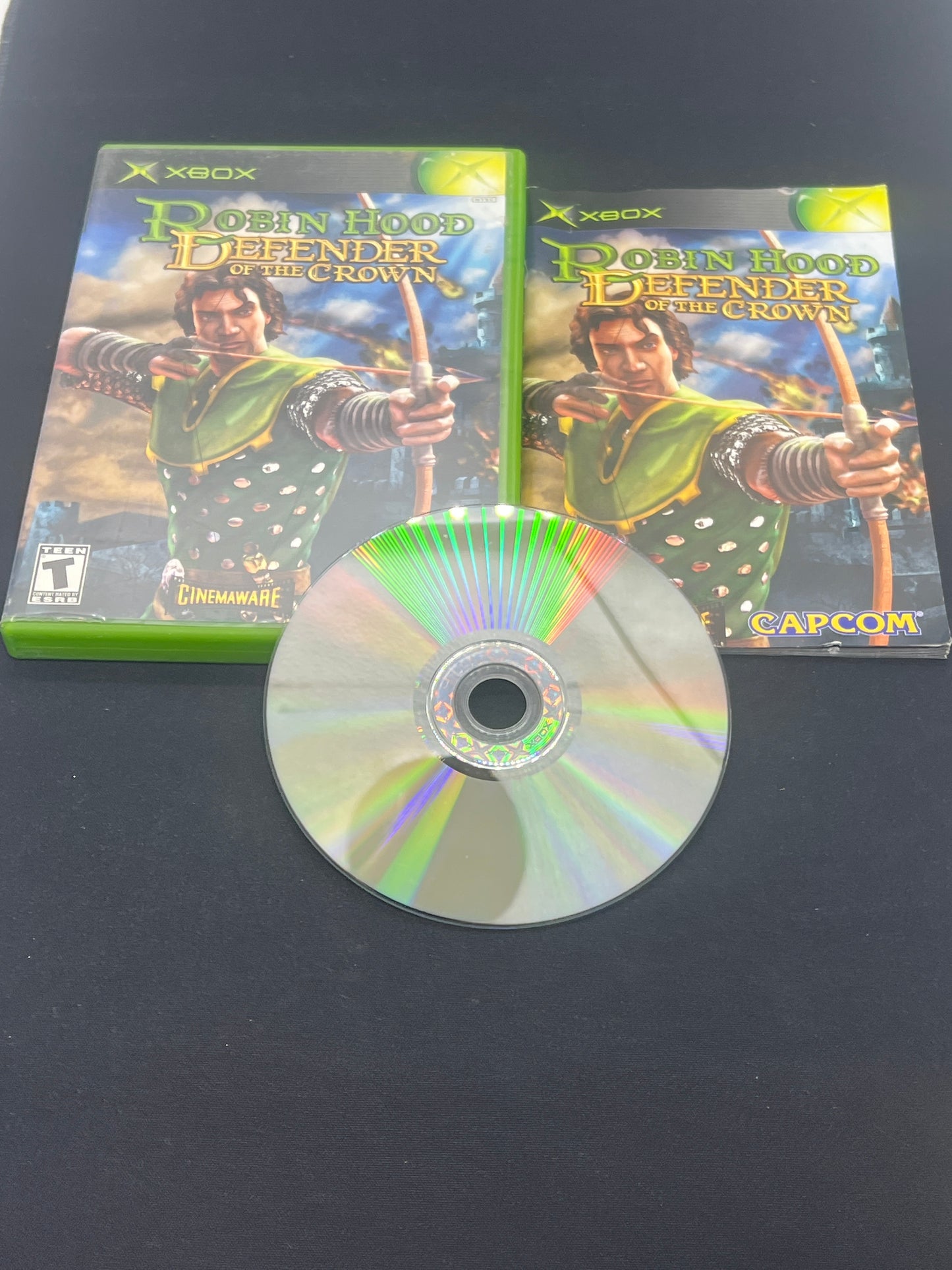 Auction Lot 88: XBOX Video Game Robin Hood Defender of the Crown CIB