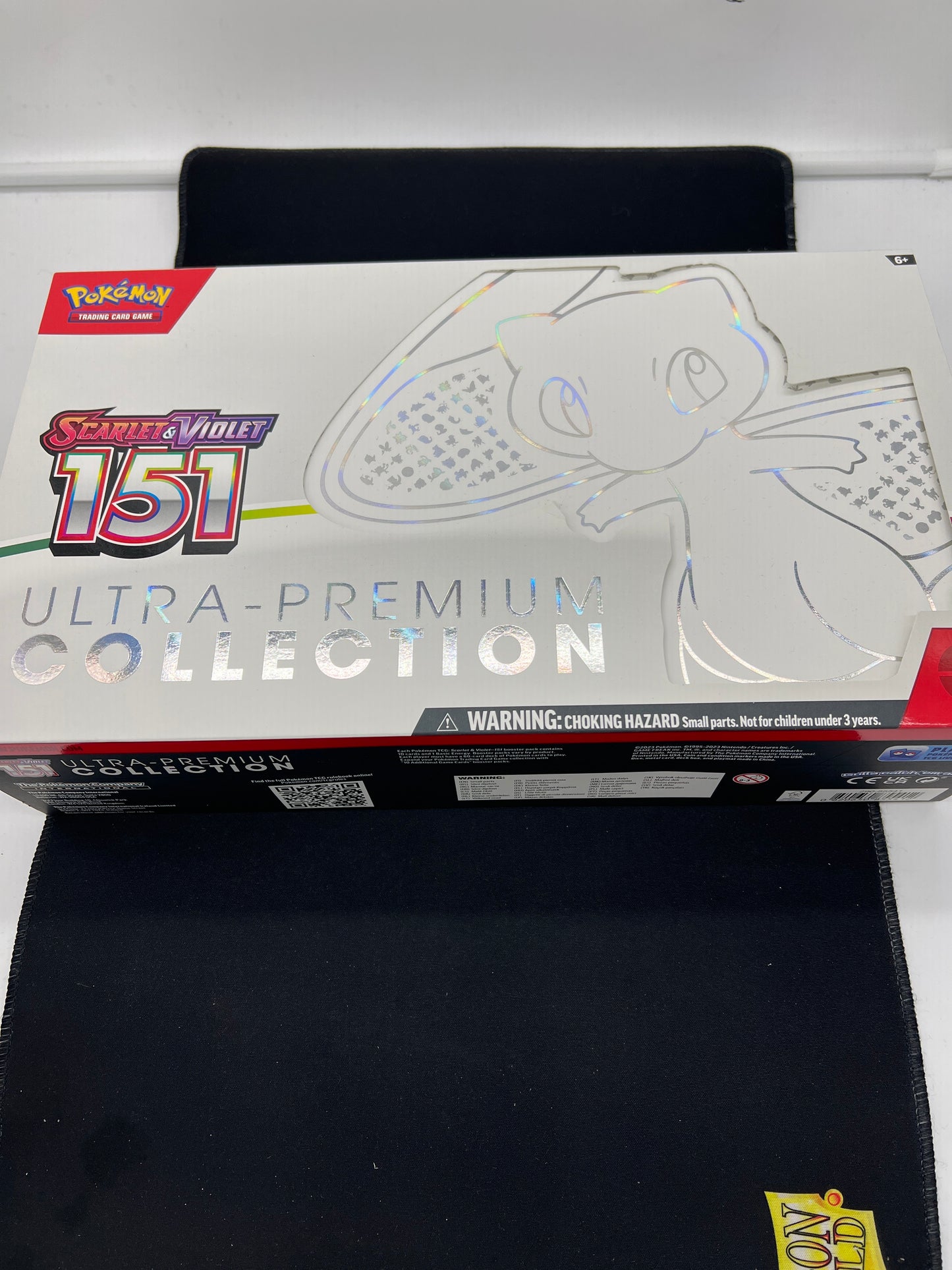 Auction Lot 155: Pokemon Cards EMPTY 151 UPC Includes Playmat Deck Box Accessories