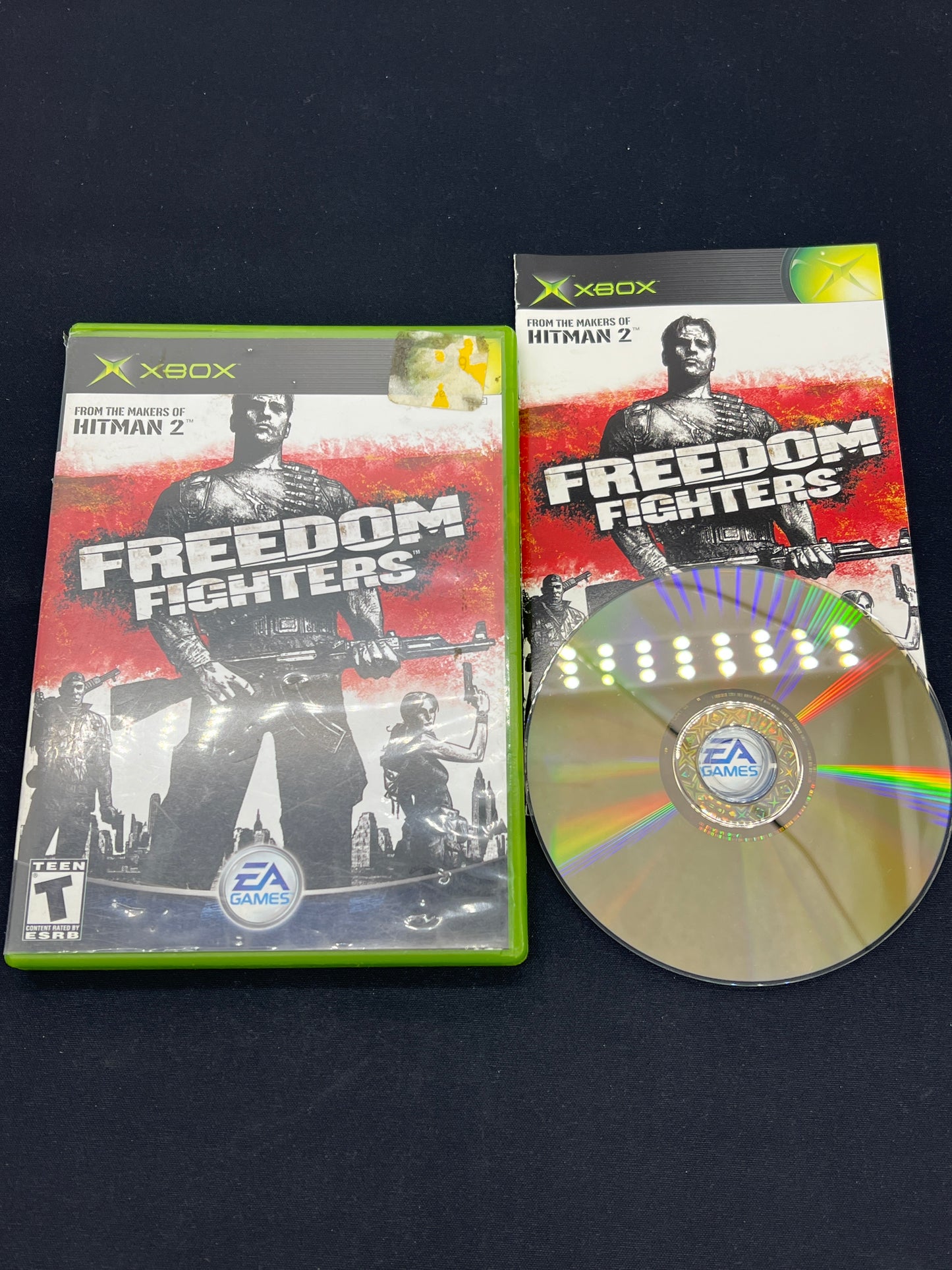 Auction Lot 171: XBOX Video Game Freedom Fighters CIB
