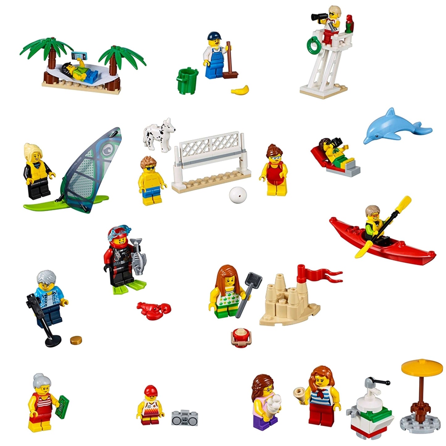 60153 People Pack - Fun At The Beach