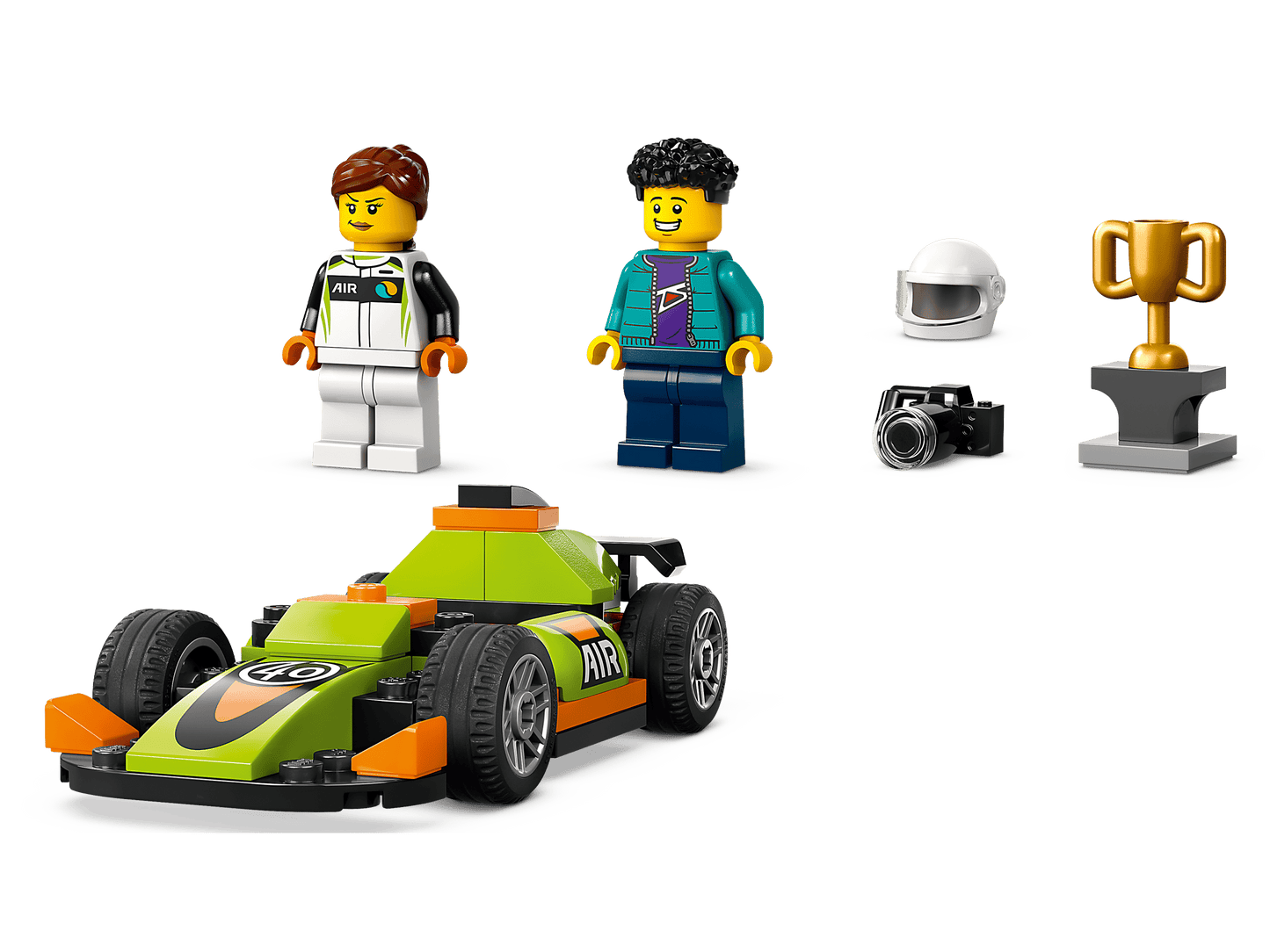 60399 Green Race Car