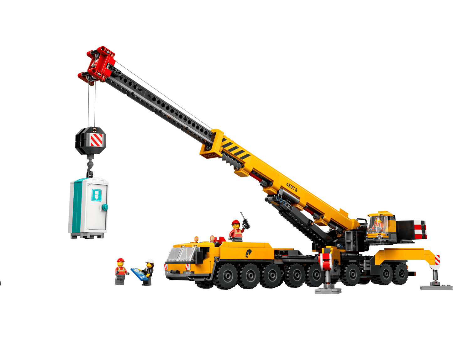 60409 Yellow Mobile Construction Crane