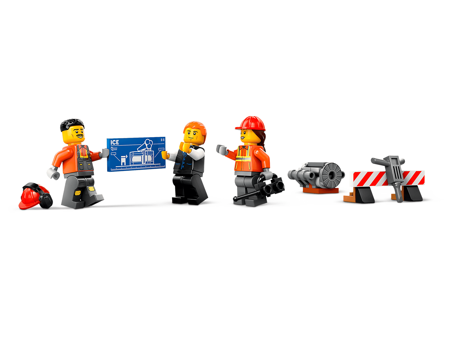 60420 Yellow Construction Excavator
