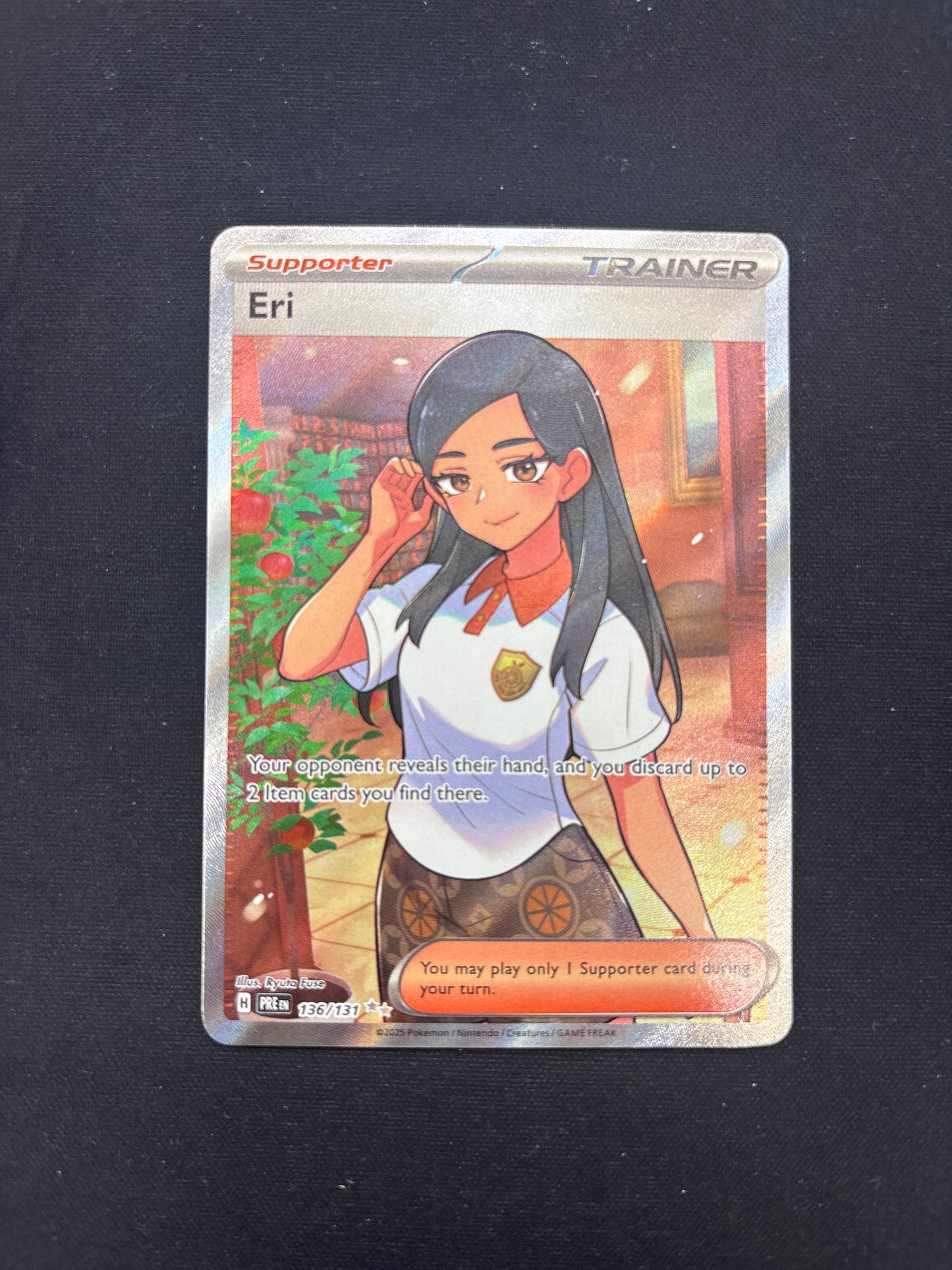 Auction Lot 341: Pokemon Card Eri Full Art Conditions Vary