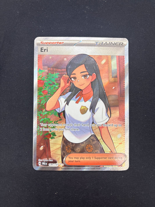 Auction Lot 341: Pokemon Card Eri Full Art Conditions Vary