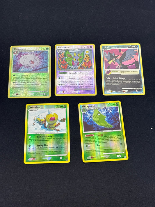 Auction Lot 34: Pokemon Mid Era Reverse Holo Rare Card Lot 8 Conditions Vary