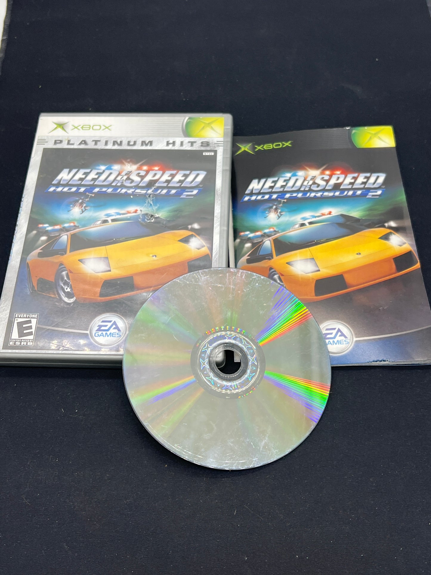 Auction Lot 62: XBOX Video Game Need for Speed 2 Hot Pursuit CIB