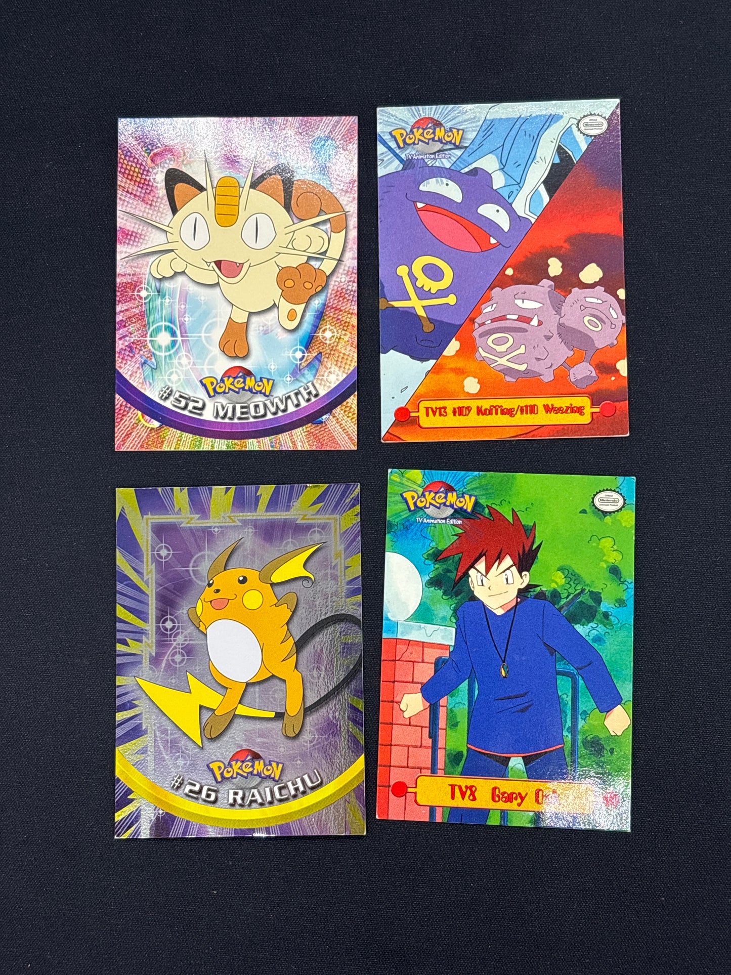 Auction Lot 90: Pokemon Topps Chrome Card Lot 2 Conditions Vary