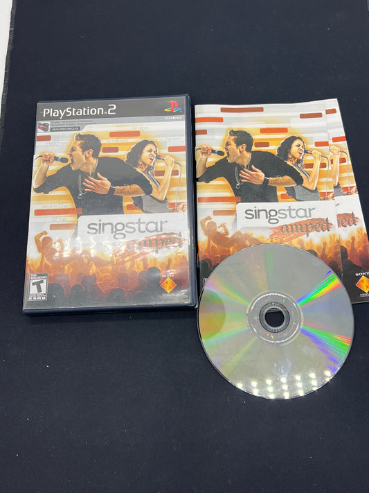 Auction Lot 3: Playstation2 Sing Star Amped CIB