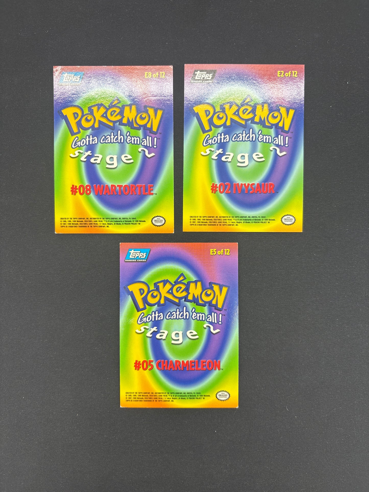 Auction Lot 260: Pokemon Topps Card Lot Conditions Vary