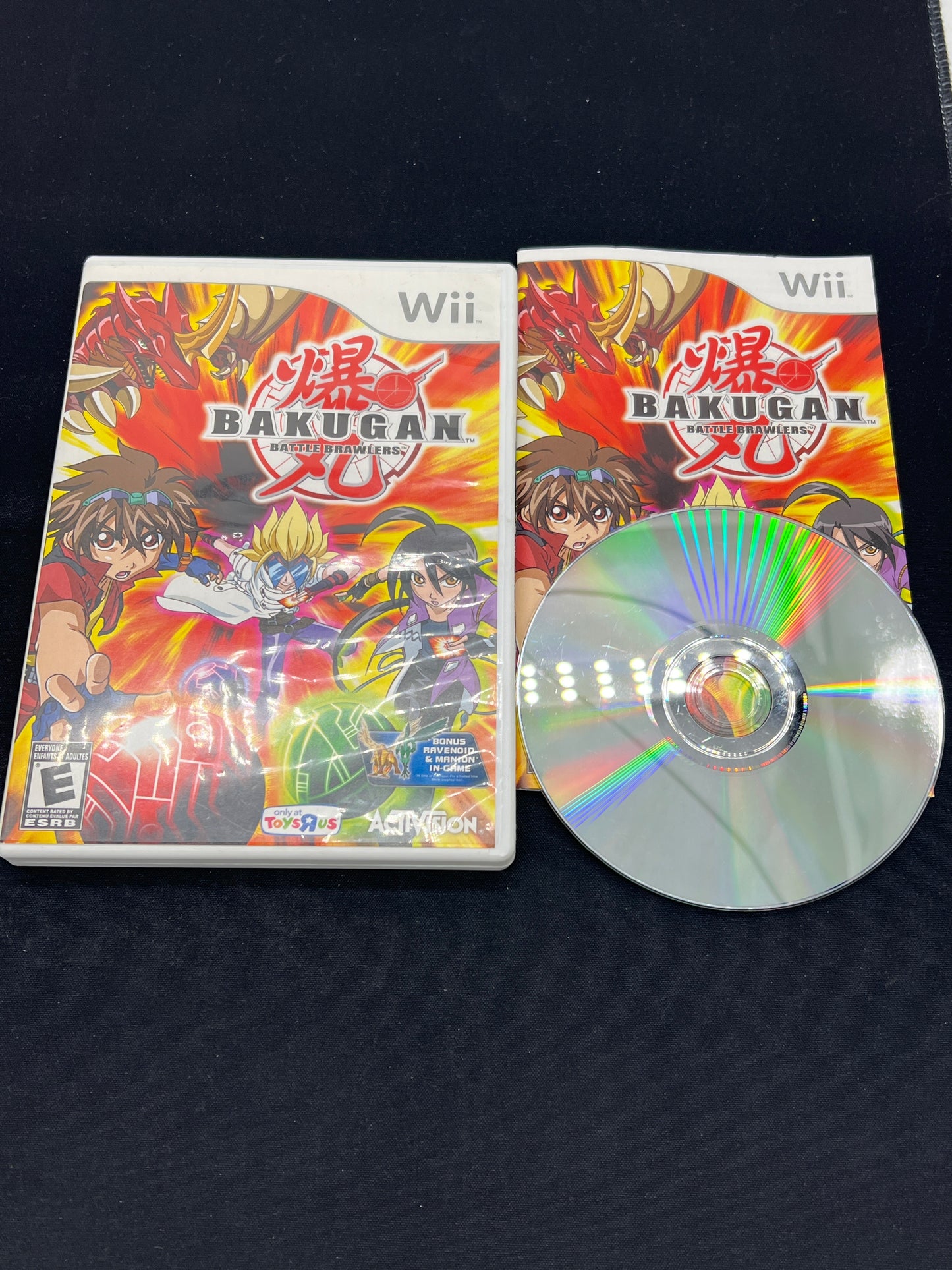 Auction Lot 187: Wii Video Game Bakugan CIB