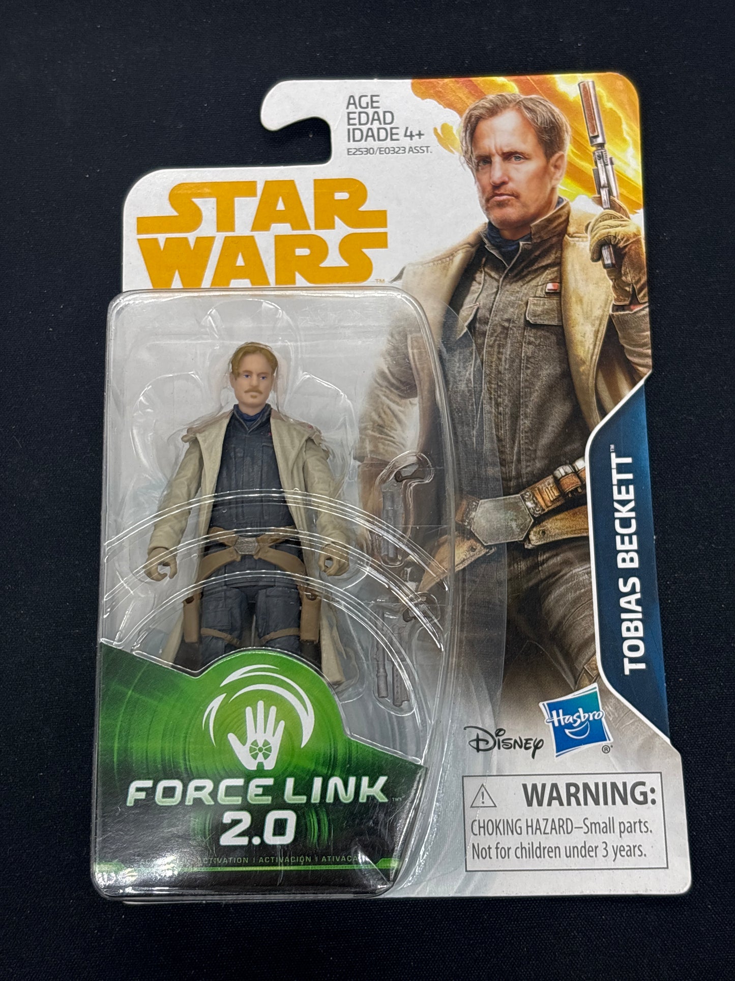Auction Lot 191: Star Wars Tobias Beckett Force Link 2.0 Figure Hasbro