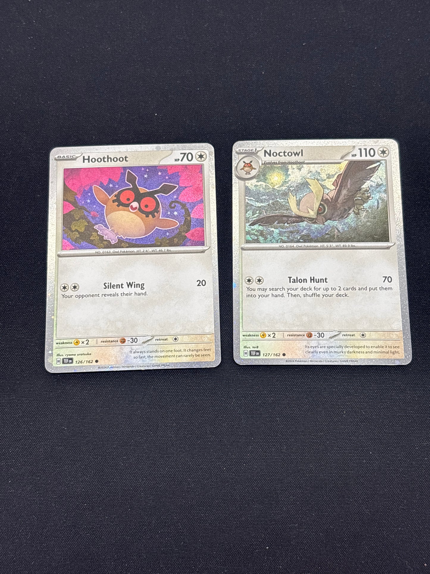 Auction Lot 435: Pokemon Cards Lot of 2 SV Cosmo Holos Conditions Vary
