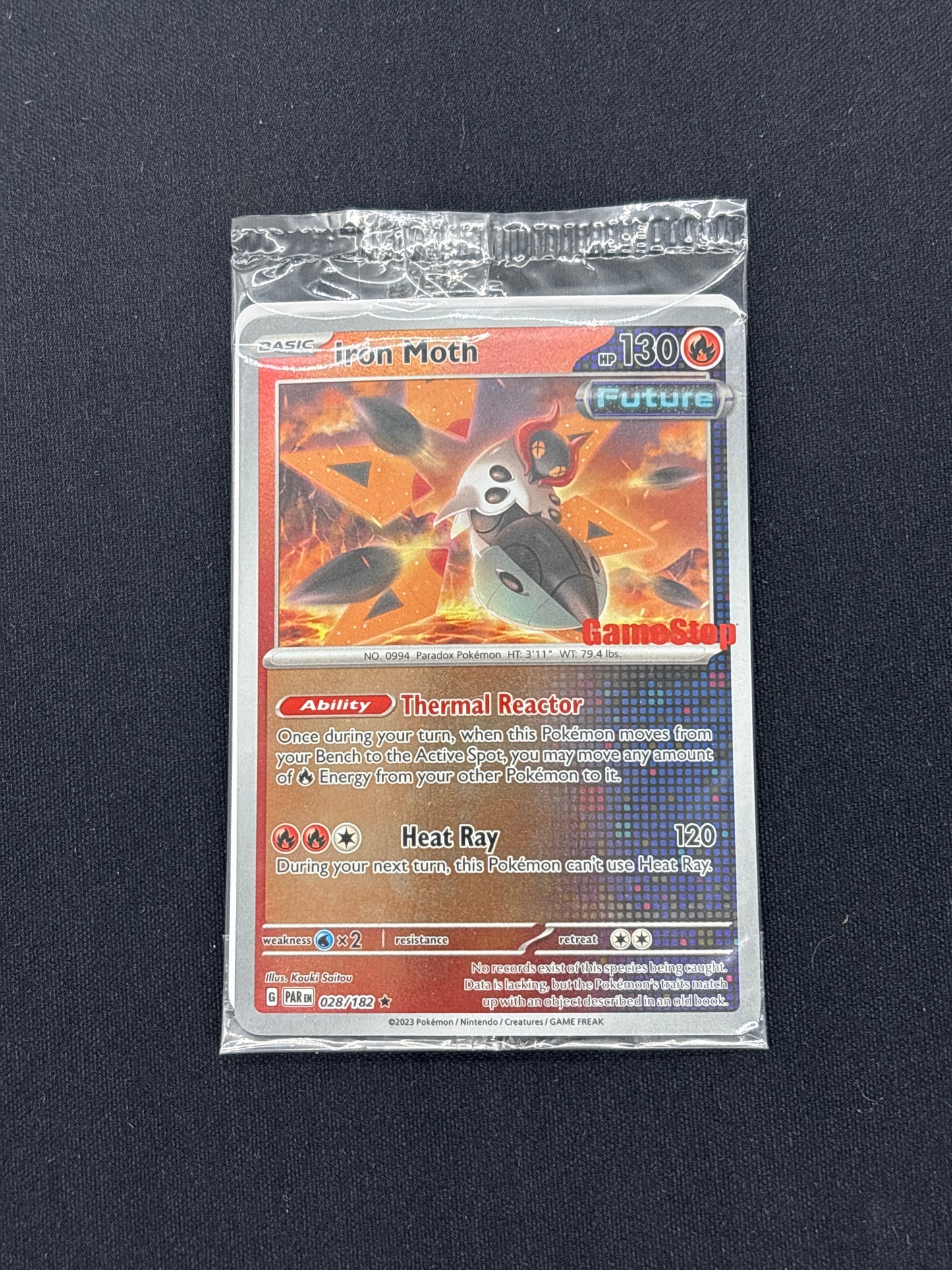Auction Lot 41: Pokemon Iron Moth Promo Sealed