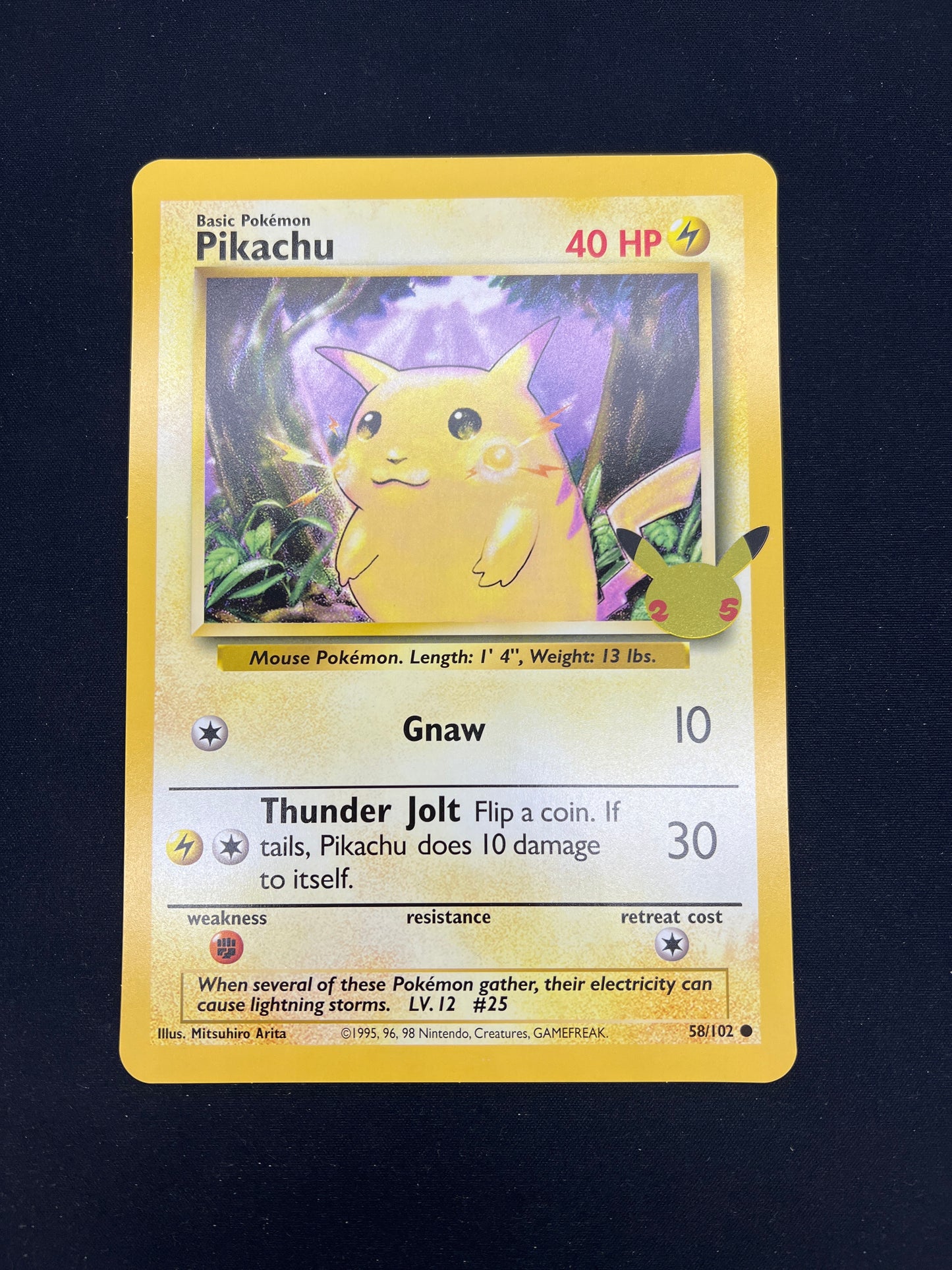 Auction Lot 314: Pokemon Cards Pikachu Celebrations Jumbo Conditions Vary