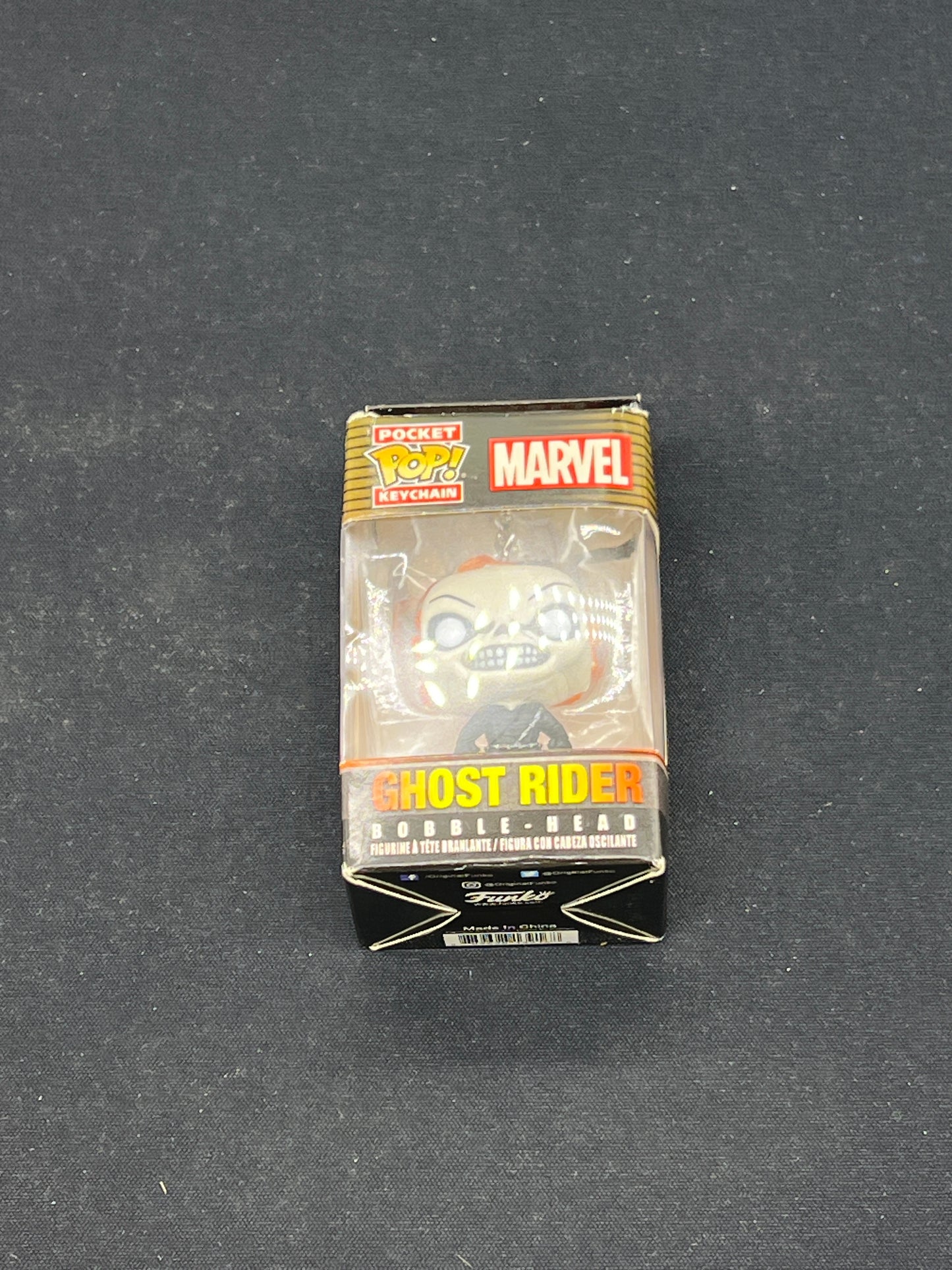 Auction Lot 230: Pocket POP Keychain Marvel Ghost Rider Sealed